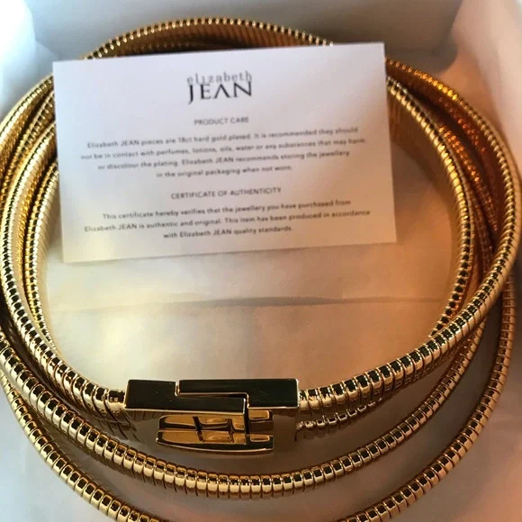 Elizabeth JEAN Erle Collar Yellow Gold - Picture 7 of 8